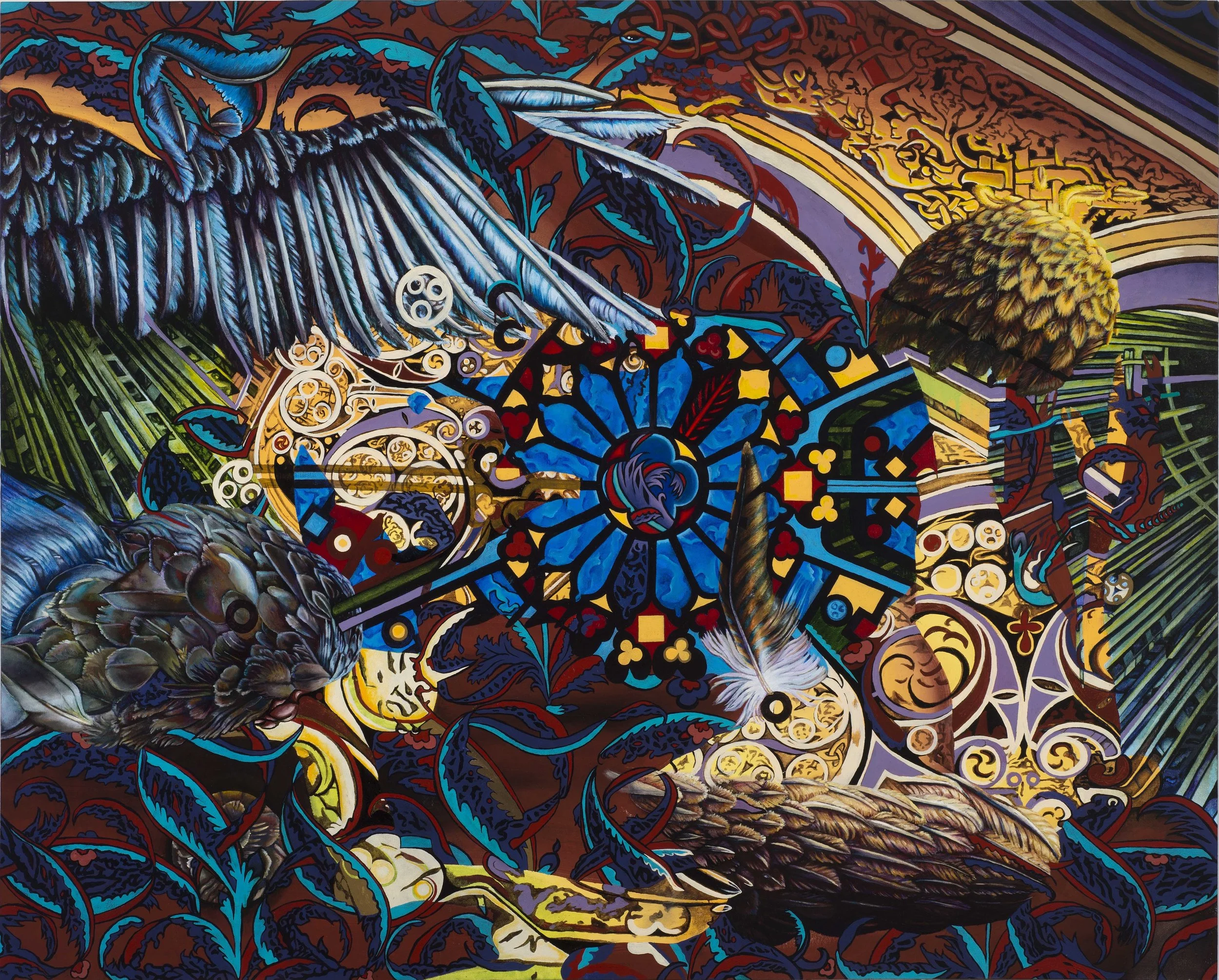 Dark Days Oil on Canvas 40.25 x 50 inches (102 x 127 cm) 2017