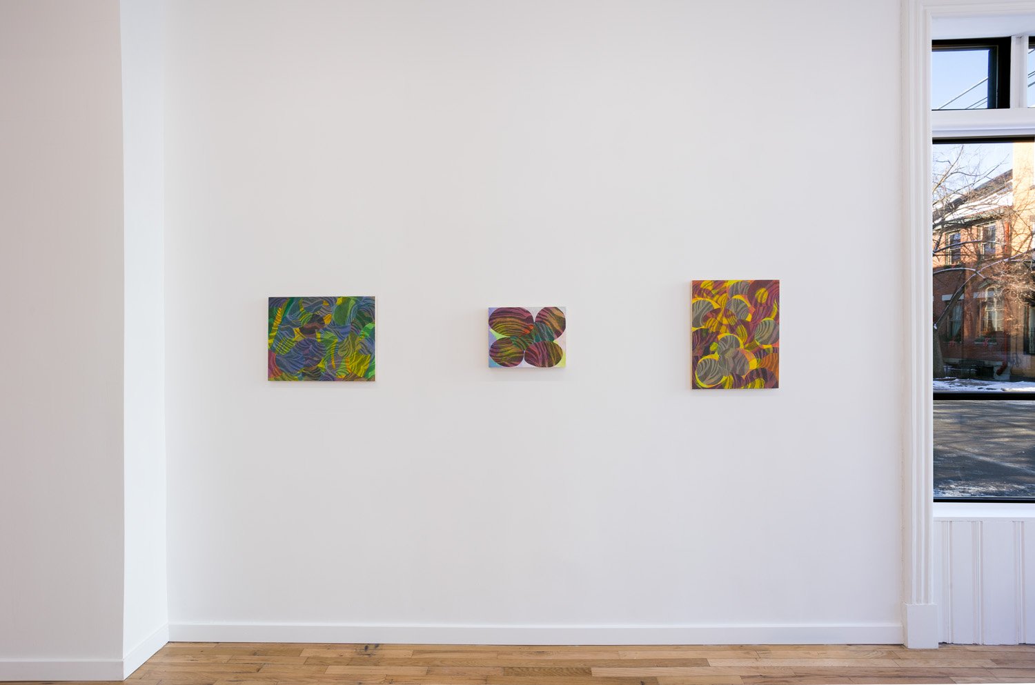   No Fixed Itinerary.  Installation view. Here Gallery, Pittsburgh 