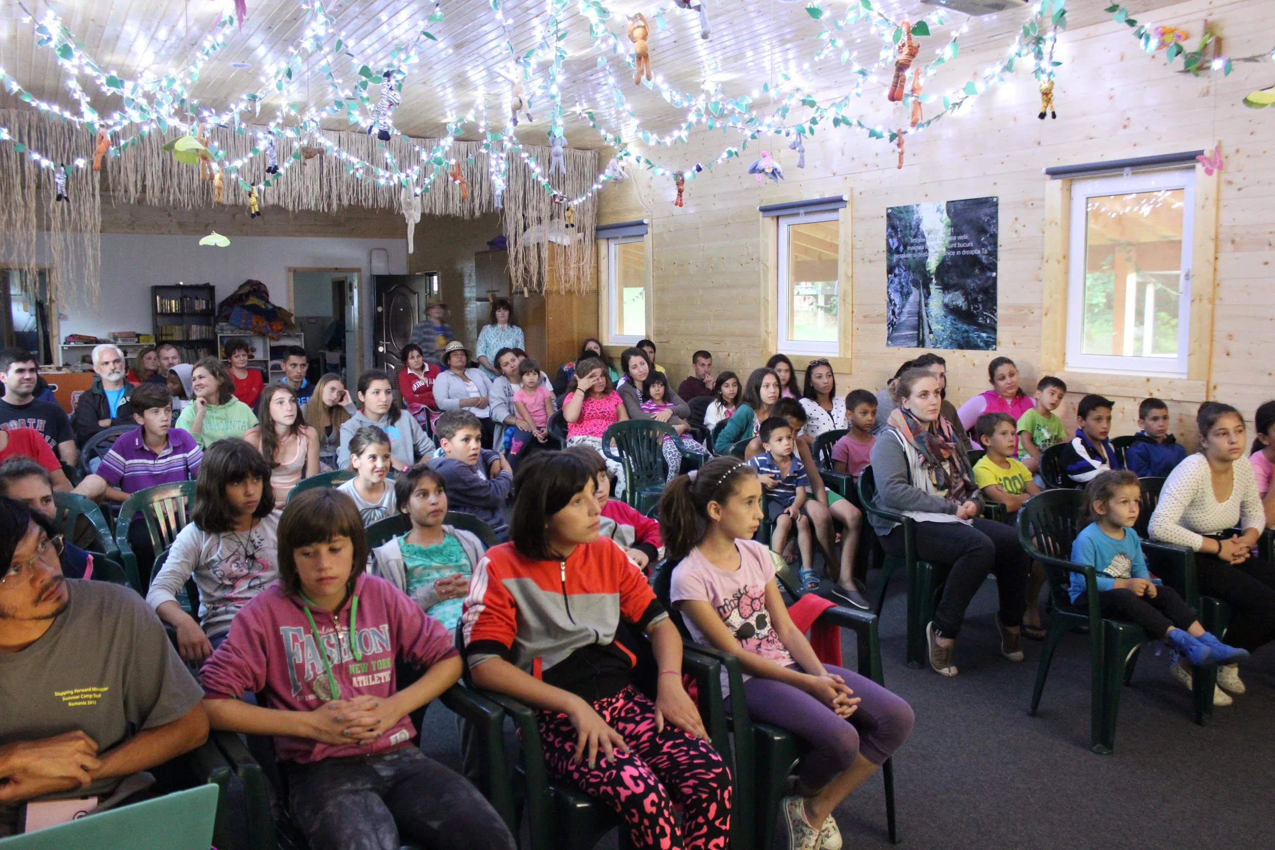 The most important thing we did at camp was share the Gospel...