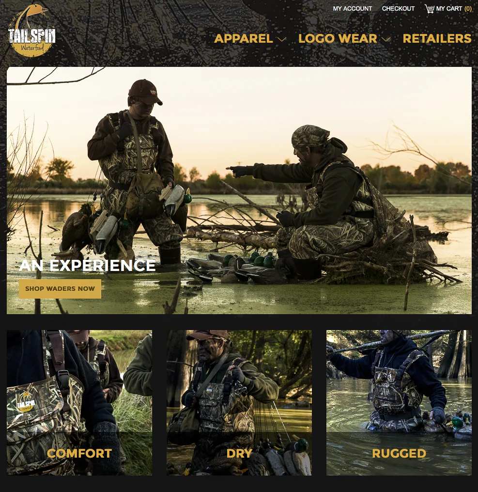 Tailspin Waterfowl Web Page