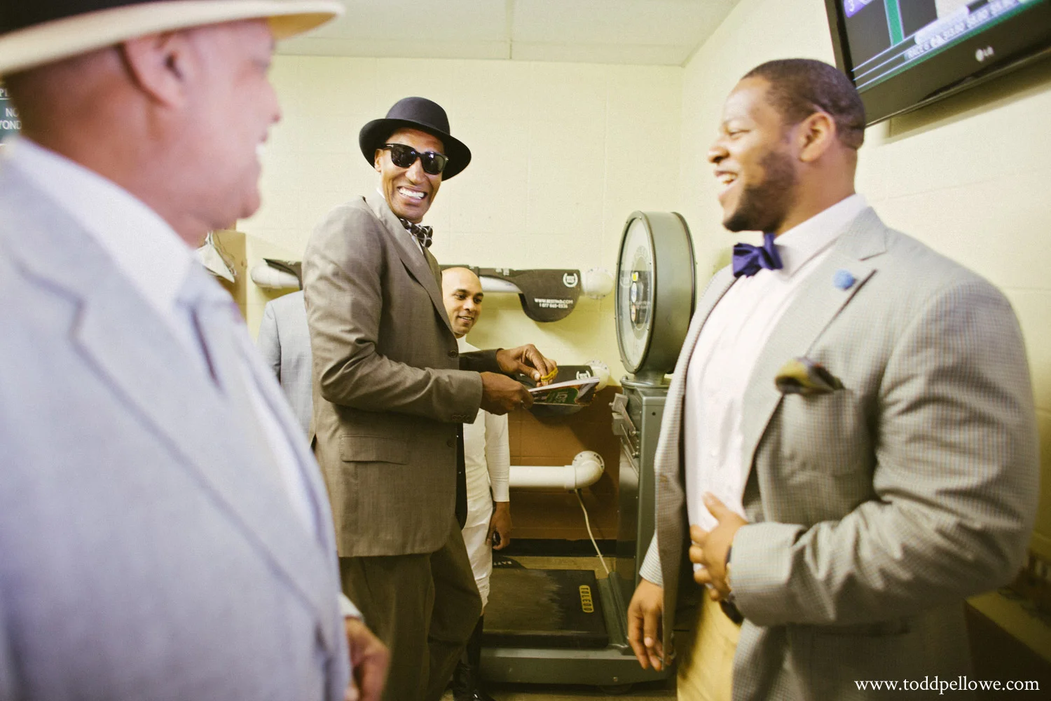 Scottie Pippen at Kentucky Derby
