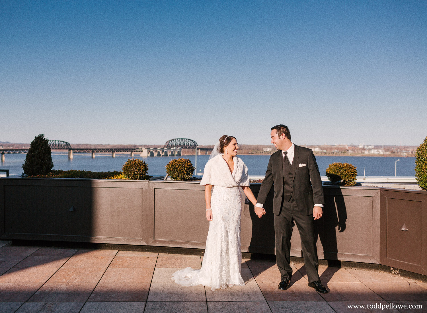 Louisville waterfront wedding