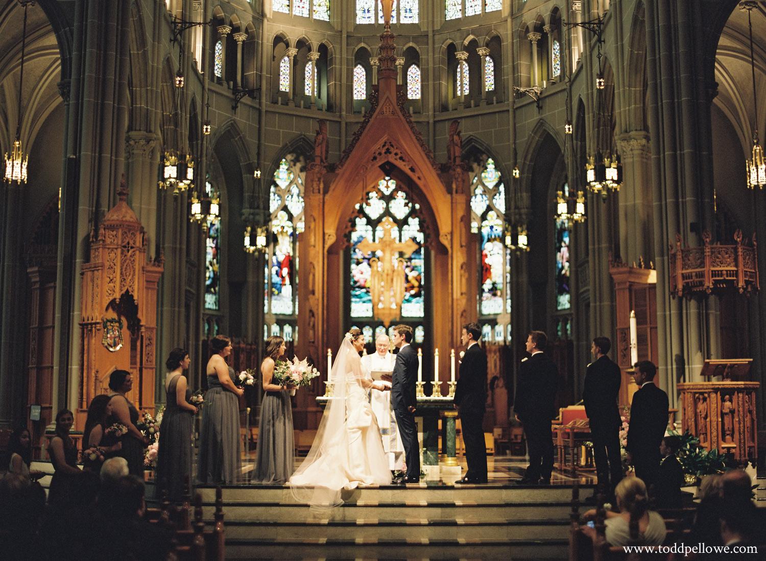 Cathedral Basilica of the Assumption Wedding Ceremony