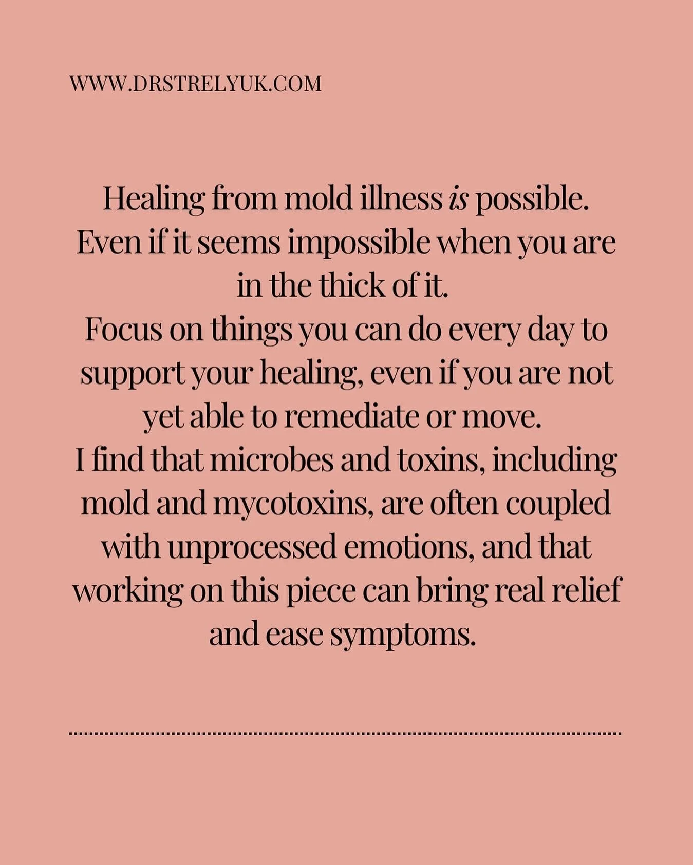 Yes, with mold illness, the goal is to eventually either remediate the moldy environment or to move if remediation is not possible depending on the extent of the problem.

And while that is still in process there are things you can focus on.

Using a