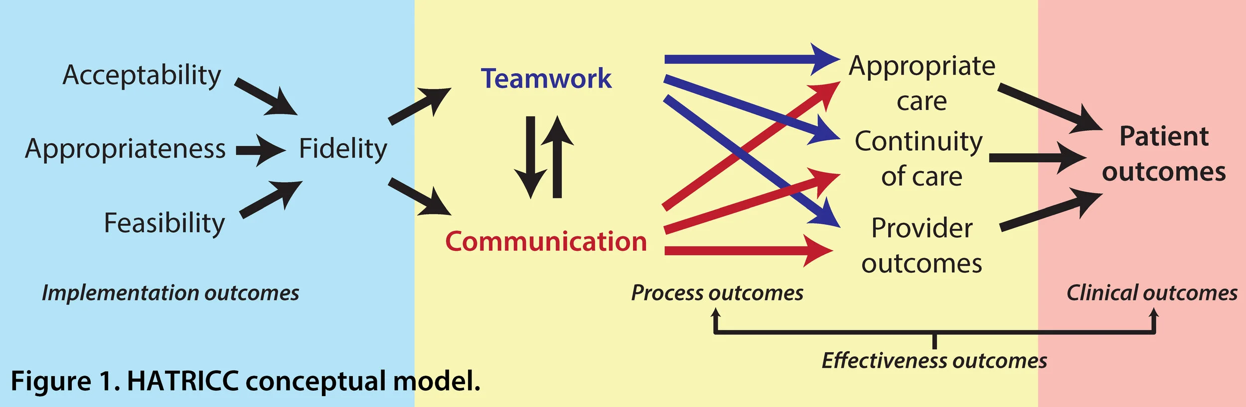 Conceptual model underpinning study design.