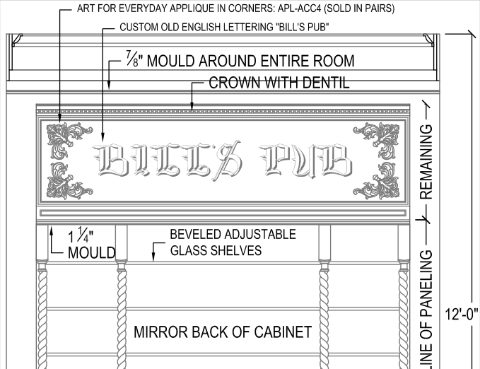 Custom Cabinetry Design, Slovack-Bass Project with Michelle Glennon & Team