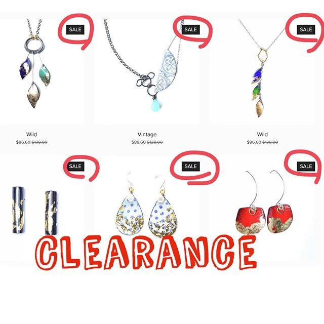 #checkitout CLEARANCE PAGE  #new to Just Kenzie Jewelry. We added this just for you 😃 get great jewelry at a great price #linkinbio #shopnow #shoponline #buyonline #shoplocal #shopsmall #mothersday #mothersdaygift #clearance #sale #jewelrydesigner #