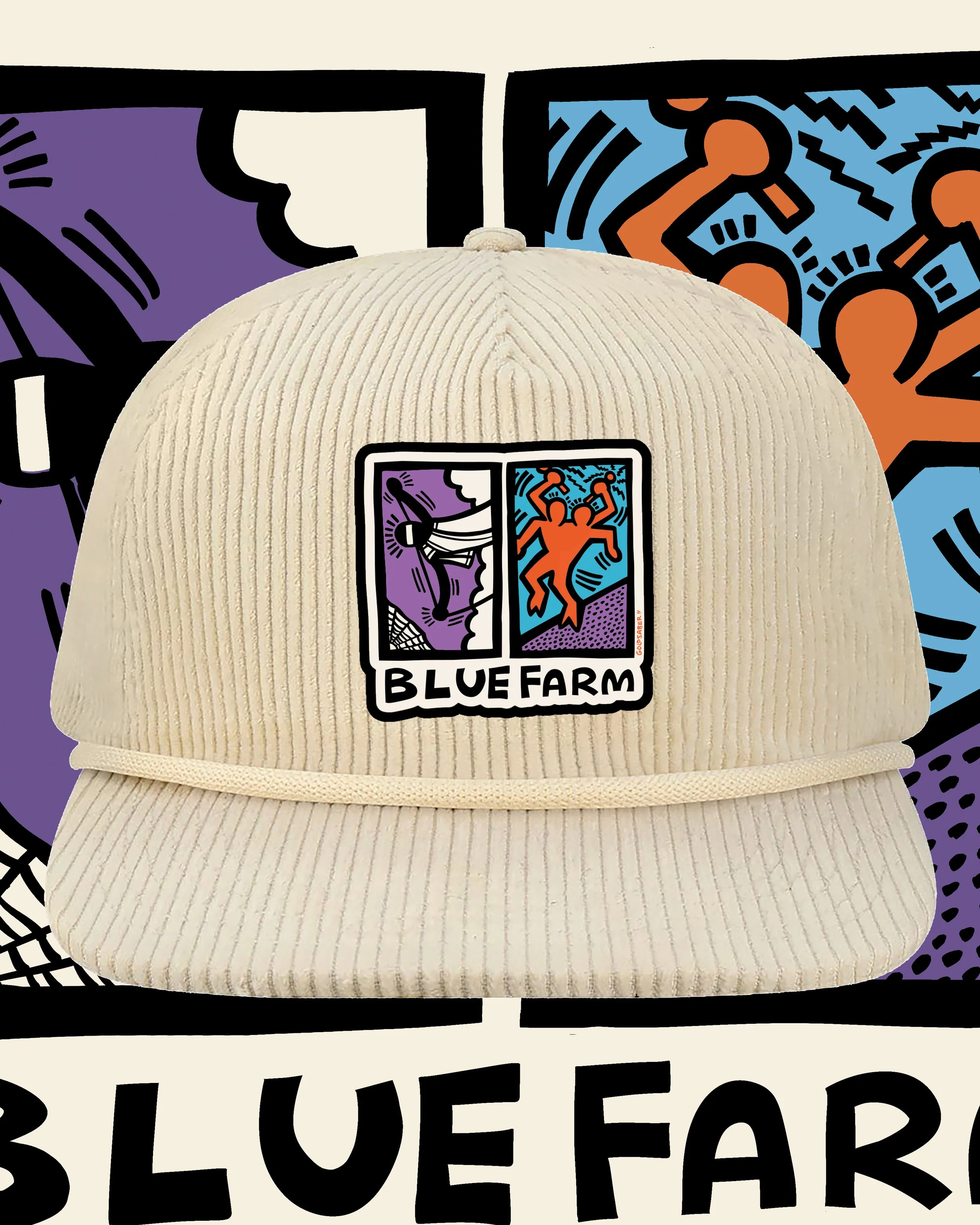 ***GOLDSABER*** BLUE FARM CORDUROY