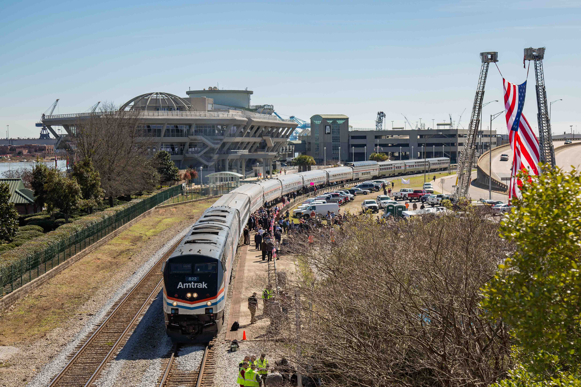 Mobile Amtrak arrival | Photo take by Tim Mueller