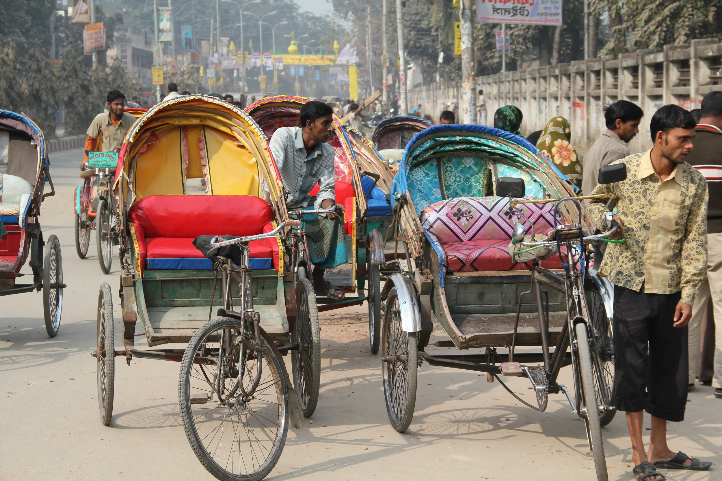 Meet the Man behind the Rickshaws
