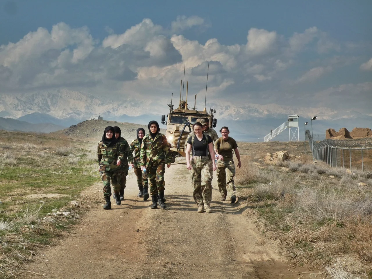 Female Soldier Decorated for Feminism?