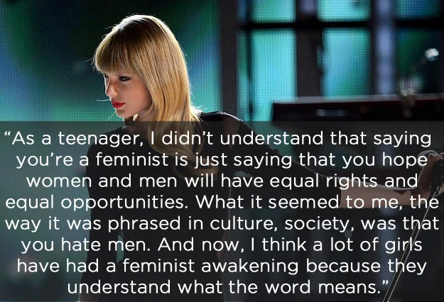 Taylor Swift Understands Feminism