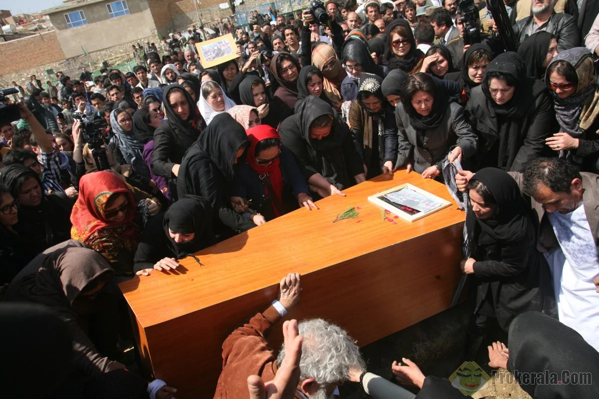 Changing Times: Afghani Female Coffin Bearers