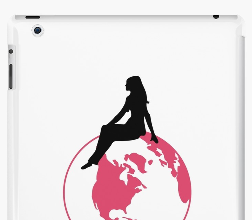 World Girl iPad Case