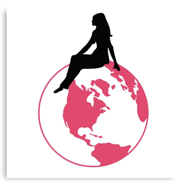 World Girl Canvas Print