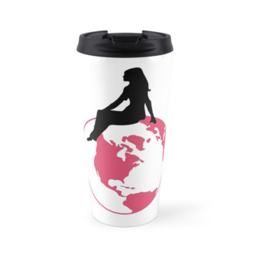 World Girl Travel Mug