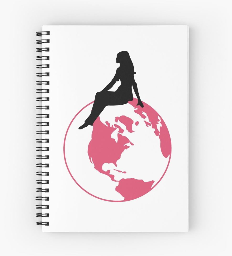 World Girl Spiral Notebook