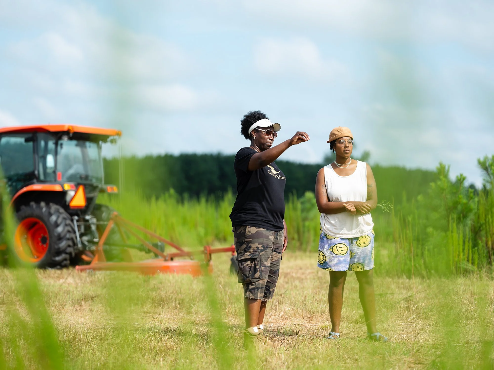 Rebuilding equitable + just cotton systems & fostering the reclamation of cotton acreage for Black farmers