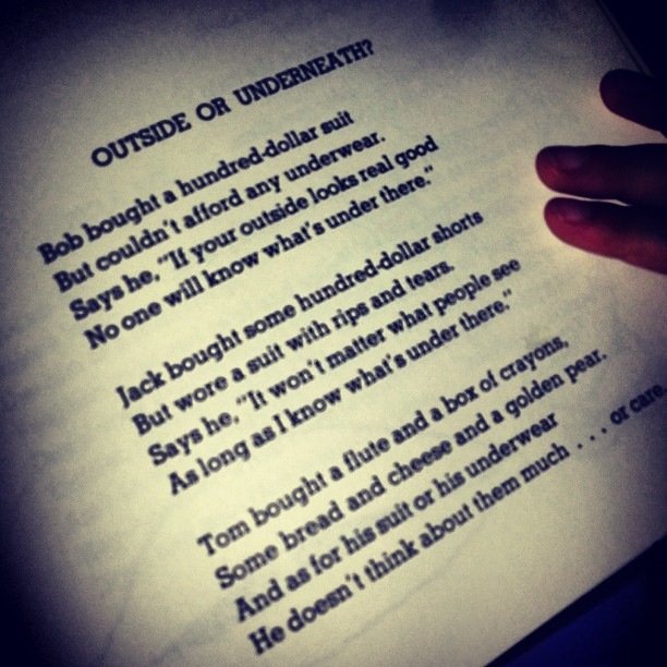 A little bedtime Silverstein