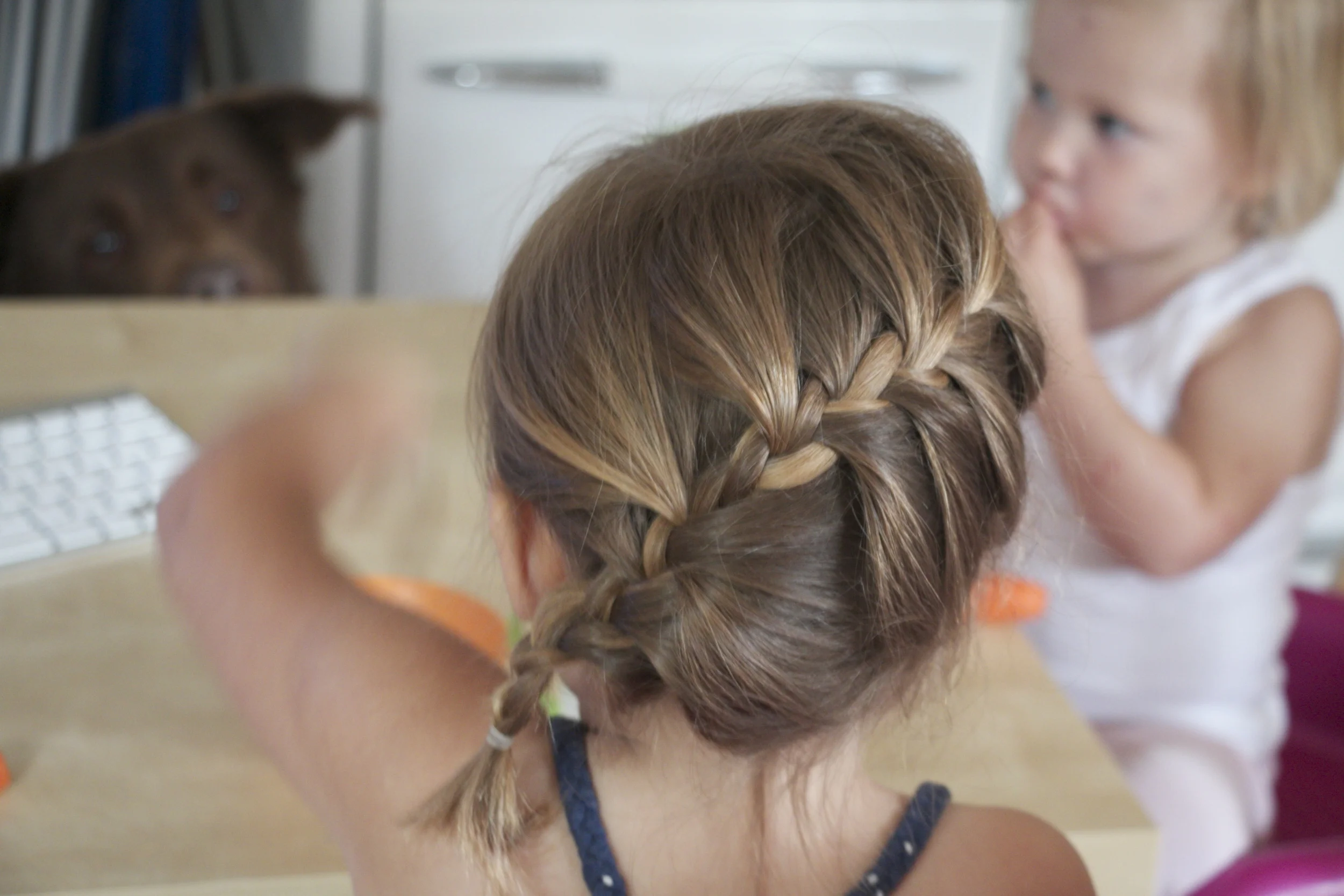 The infamous Elsa braid.