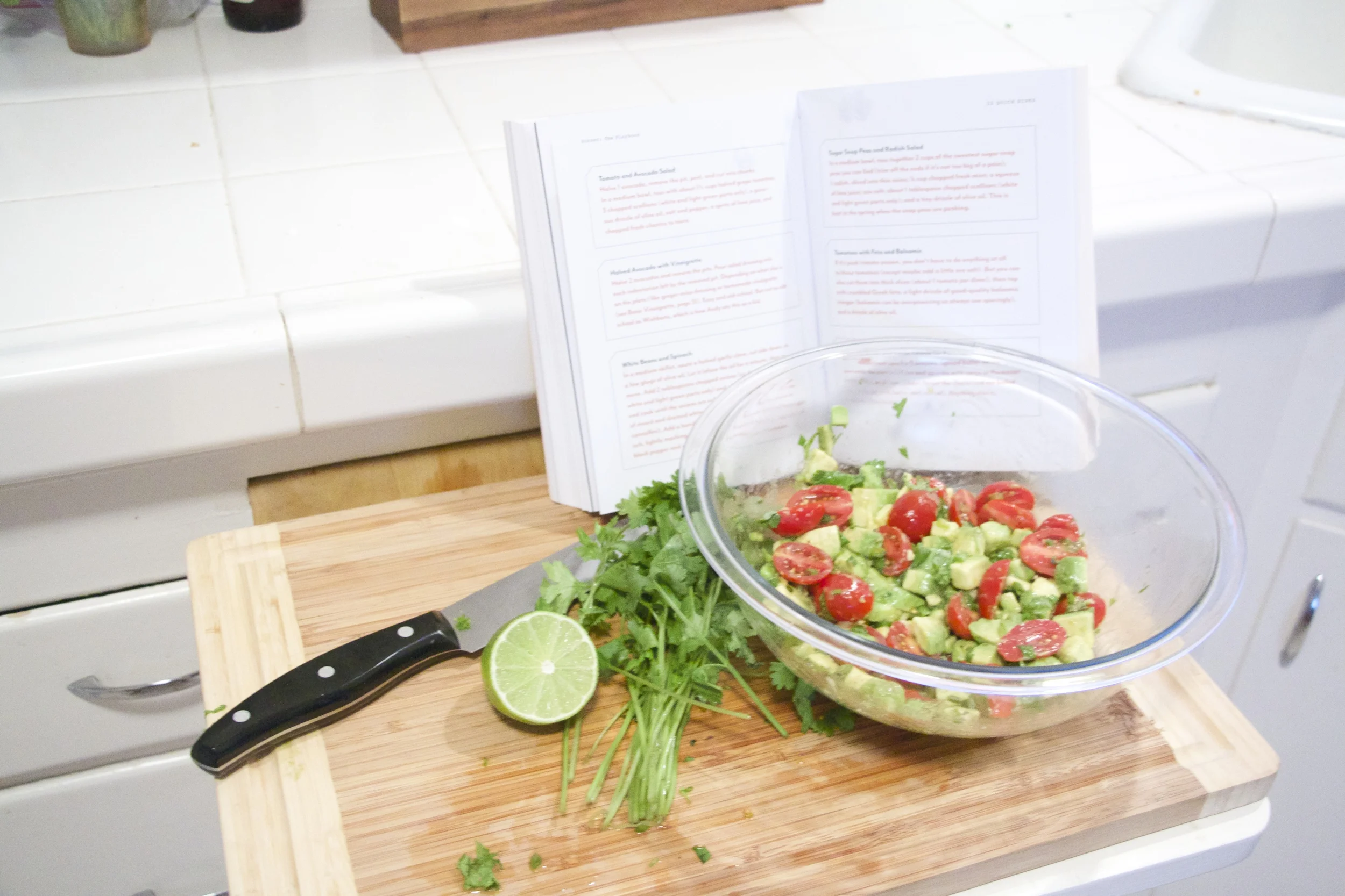 Photo and yummy salad credit: J. Felton