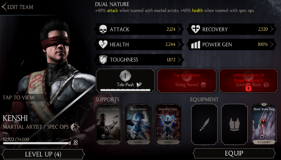 Mortal Kombat X - Mobile, Software