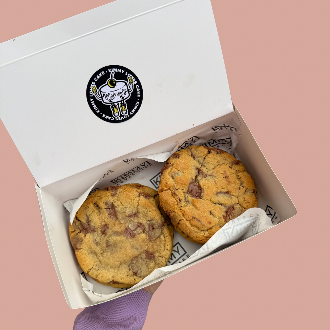 Kimmy’s Milk Choc Chip Cookies x 6