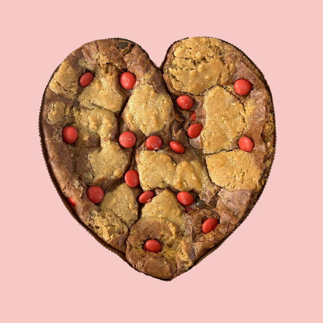 Gooey Choc Bar Heart