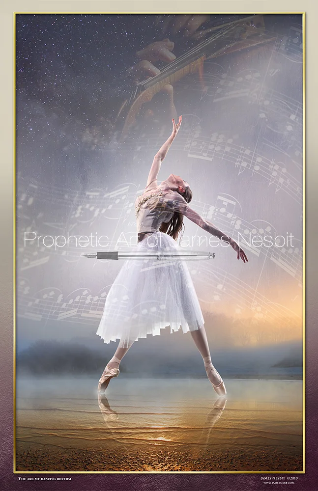 Bride of Christ dancing before the King
