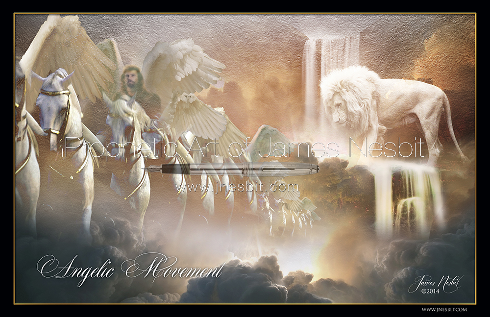 Angelic Movement — Products 3 – Prophetic Art of James Nesbit