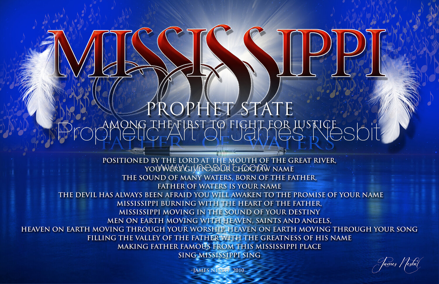 Mississippi Sing — Products – Prophetic Art of James Nesbit