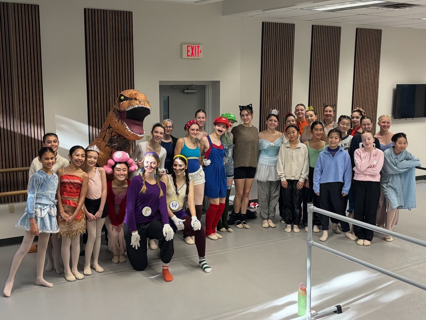 We had one more day of Halloween fun for the dancers of Nittany Ballet. Levels D &amp; E brought some video game fun and Cs shone like princesses for a class with guest teacher Anna Snellgrove. (see which characters you can find&hellip; and enjoy a s