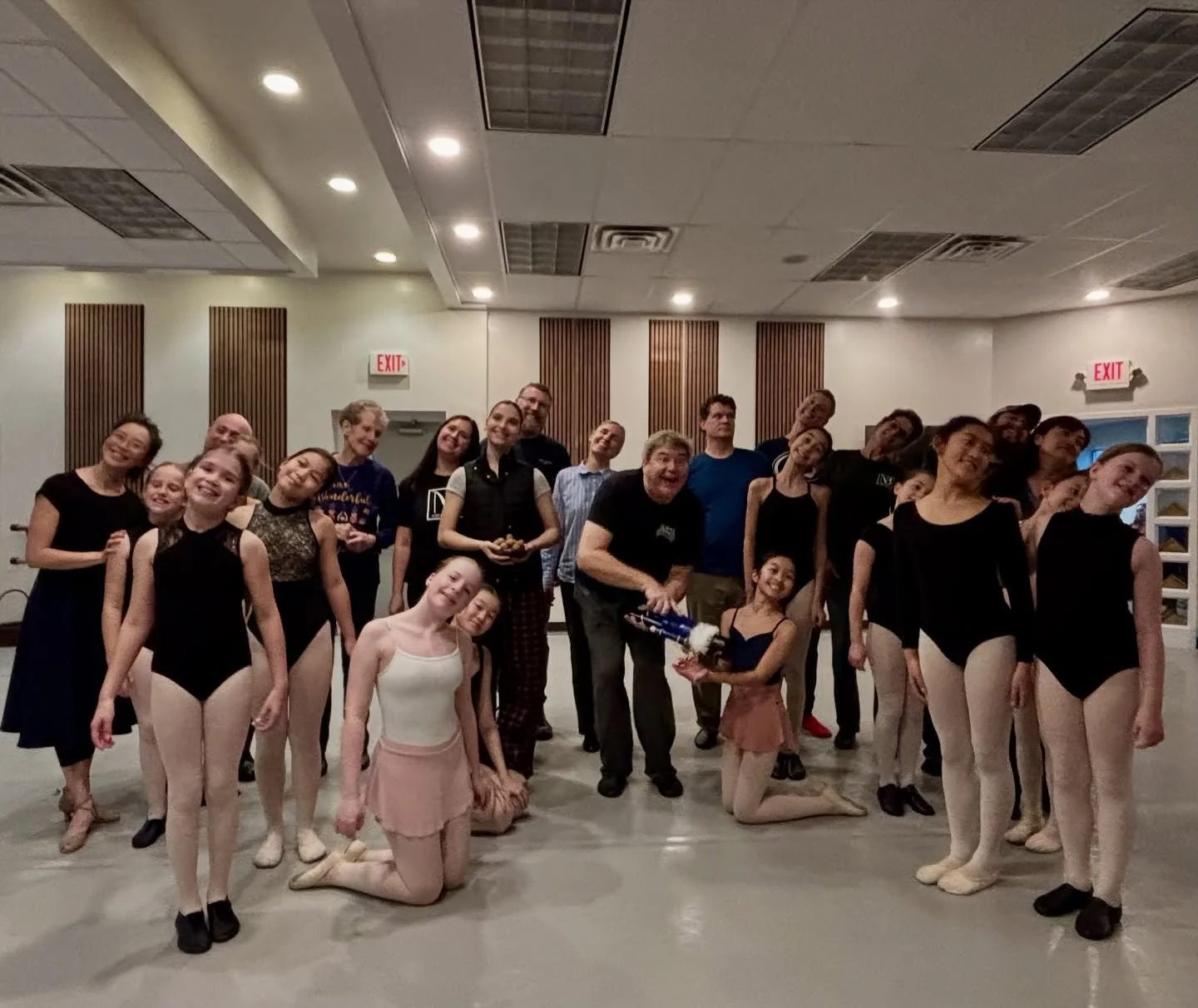 🎄 The party has begun! Our party scene cast gathered at rehearsal yesterday, and we are officially less than one month away from opening night of Nittany Ballet&rsquo;s The Nutcracker! ✨ Tickets available now at the Eisenhower auditorium box office,