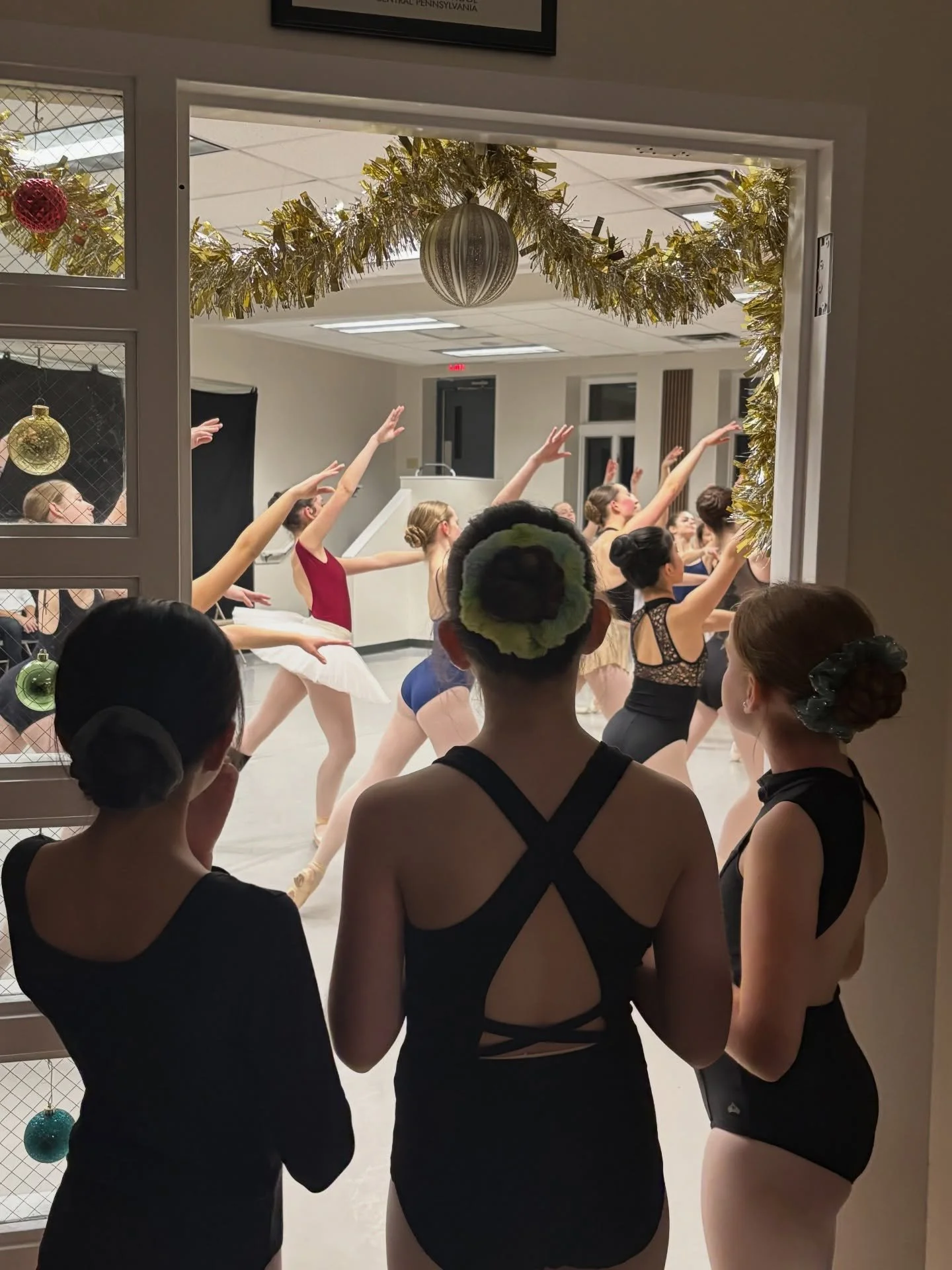 It&rsquo;s our last night in the studio before moving into Eisenhower Auditorium tomorrow. Enjoy these behind-the-scenes shots of our dancers rehearsing, keeping up with homework, and having fun while the next generation watches and gets ready for th