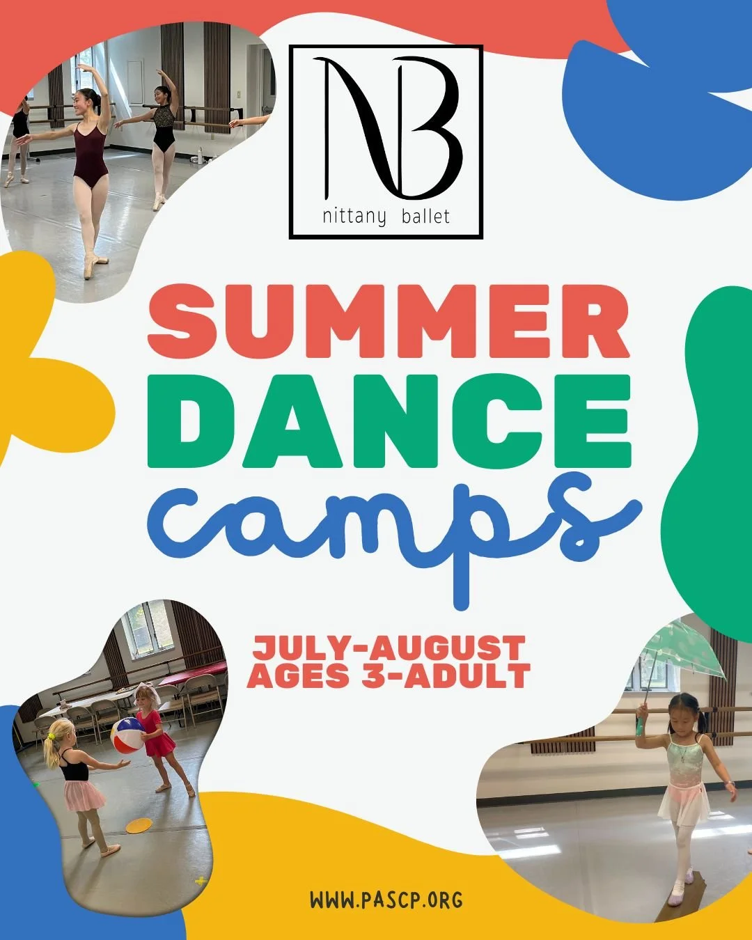 Summer dance registration is open! 
🩰 Something for ages 3-Adult
💵 Register now, pay later.
🌟 Guest Artist Instructors for Advanced August Intensives
🗓️ Late August camp dates!

DM: SUMMERDANCE for more info!

 #statecollegepa #happyvalley #happy