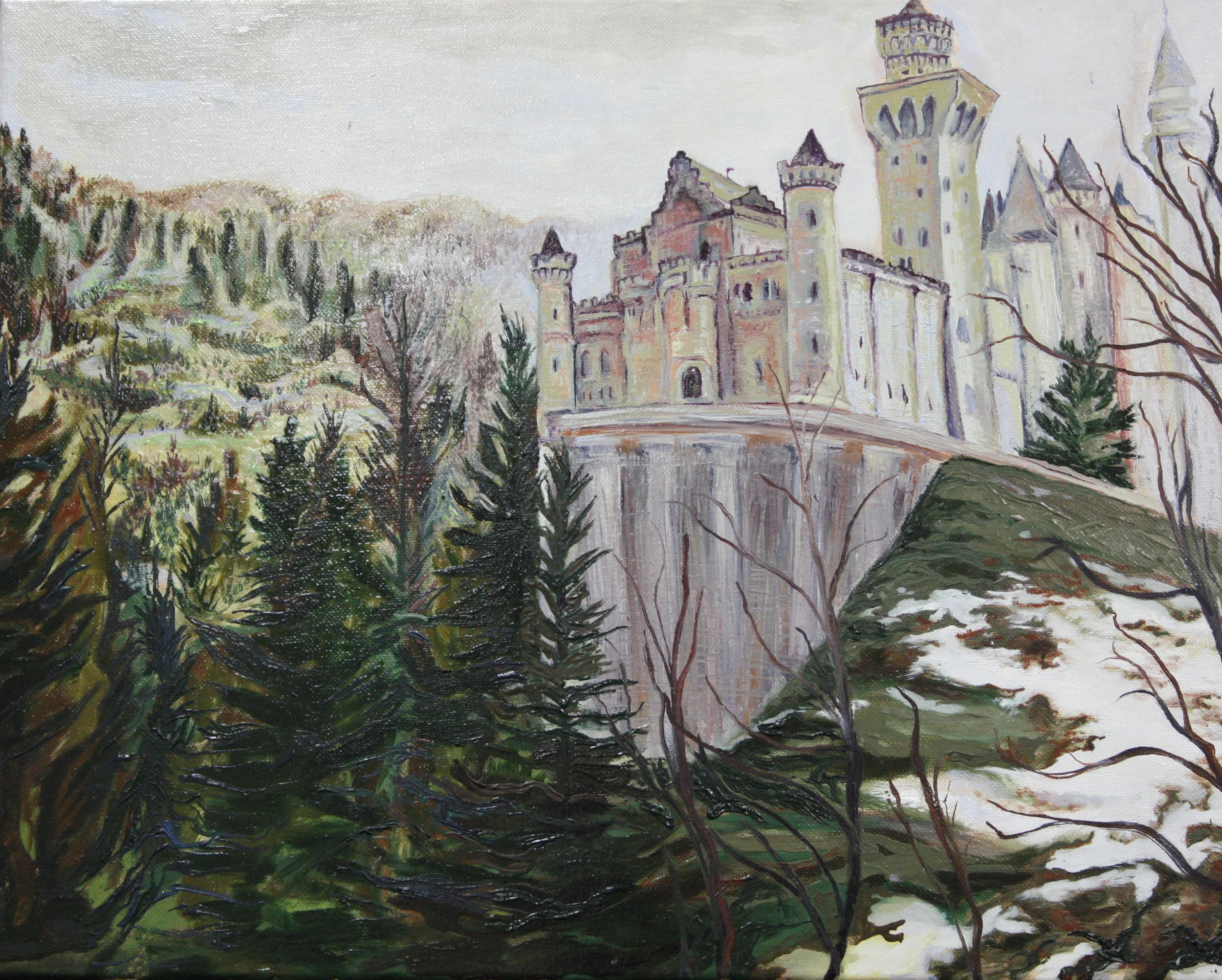  oil on canvas, 2014. 