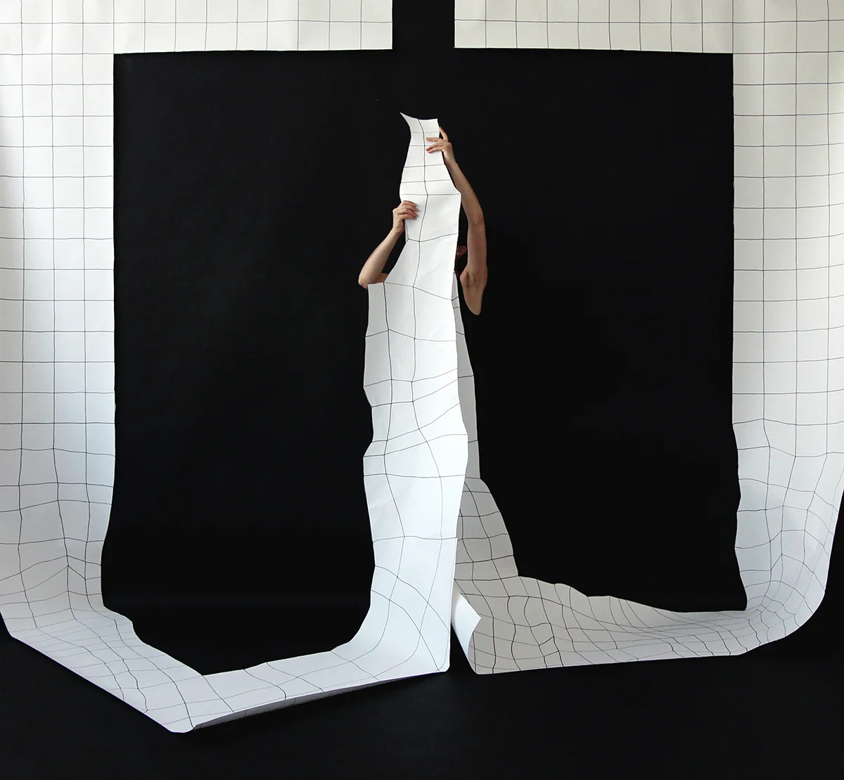 Grid Piece , action photo (1 of 3000), 2016