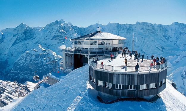 Or maybe I just included OHMSS so I could brag about how I visited Piz Gloria , Blofeld's mountaintop lair in the film, on a study abroad trip to Switzerland.