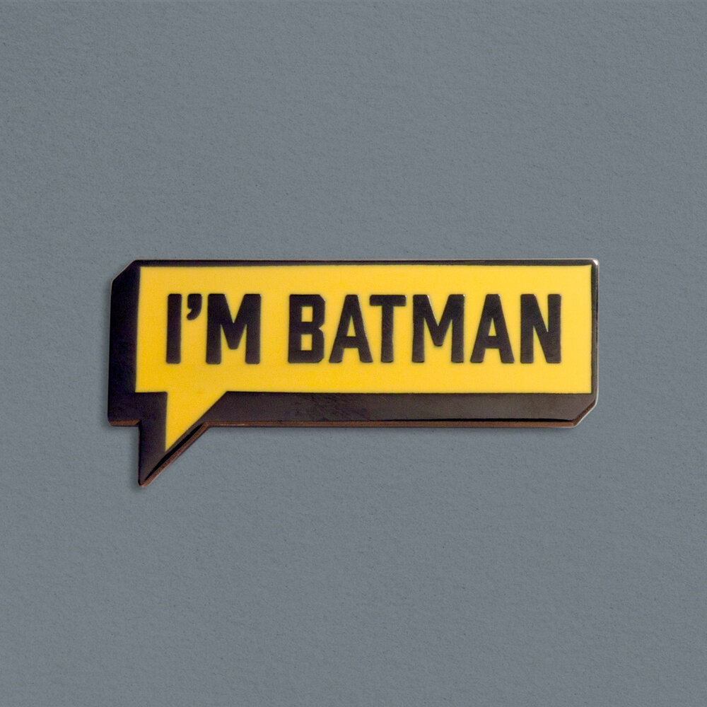 Pin em Cuz I'm Batman