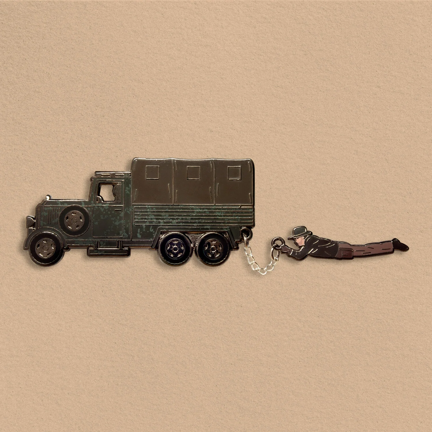 Indy vs Cargo Truck Enamel Pin - PRE-ORDER