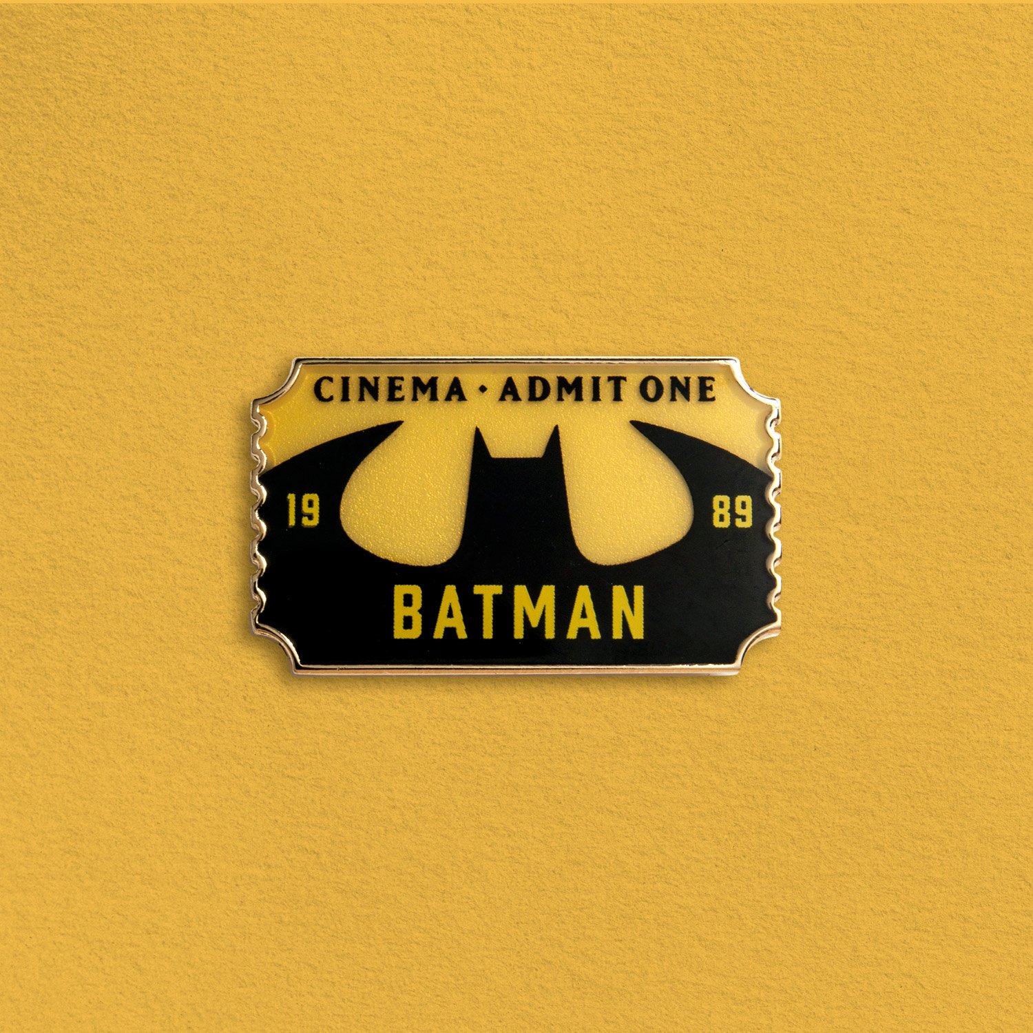 Bat Ticket Enamel Pin Collection — MacGuffin Goods