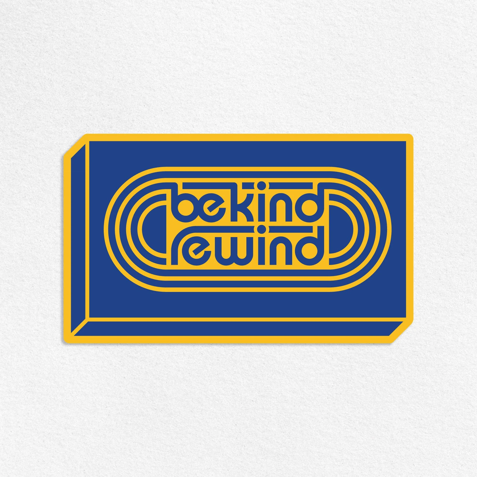Be Kind Rewind Sticker