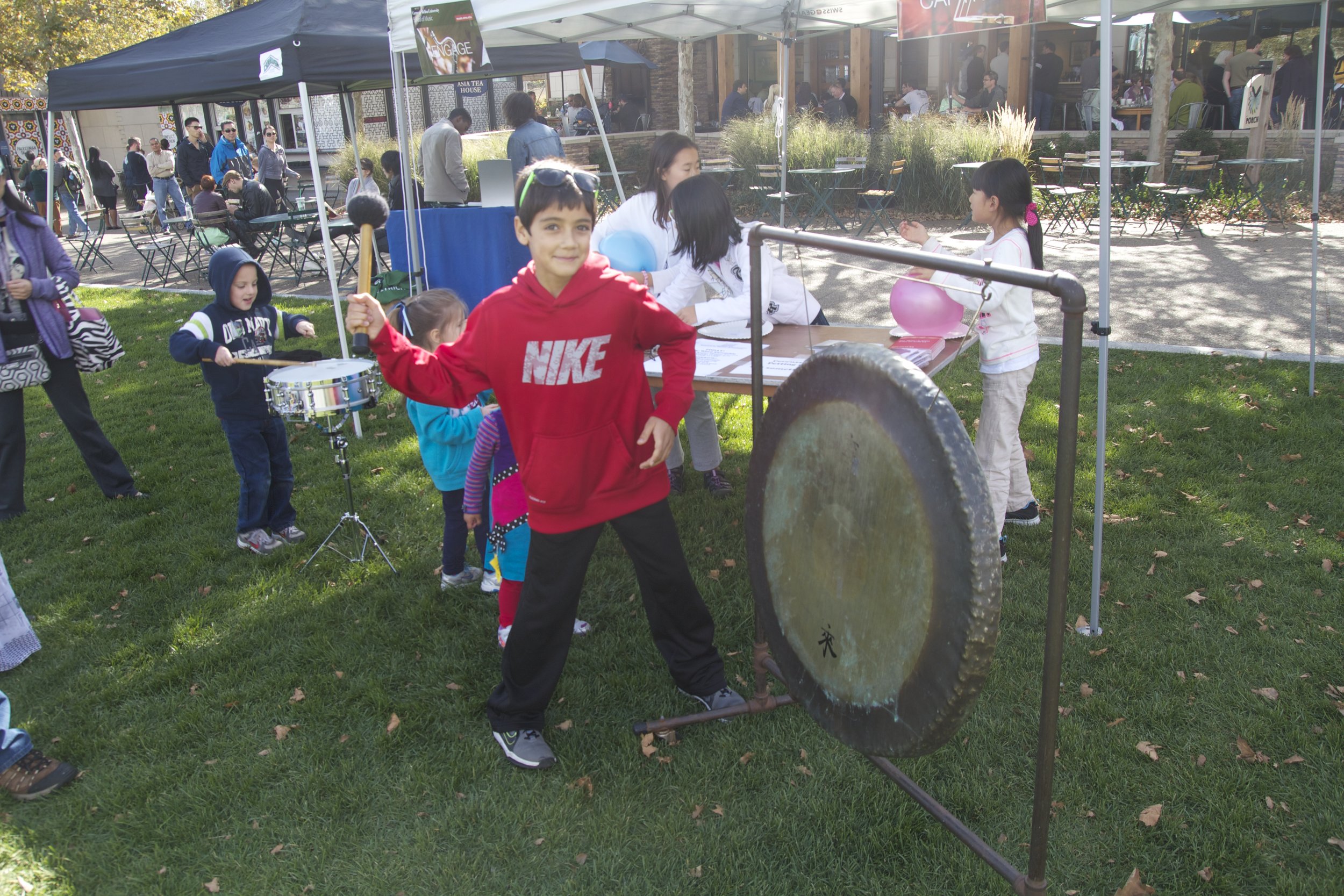 Percussion Zoo in Pittsburgh's Schenley Plaza