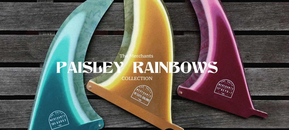 Paisley Rainbow Fins