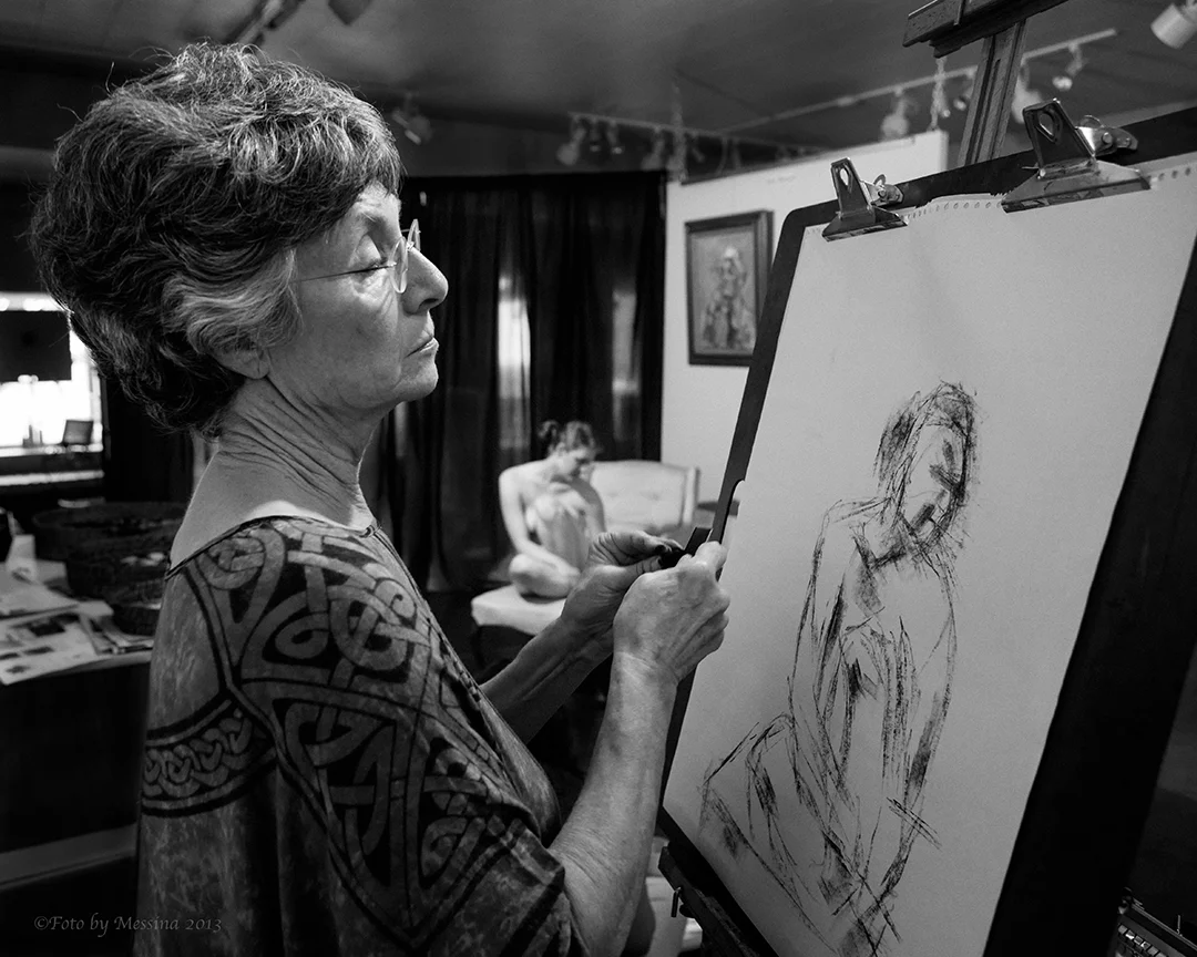 Posing for Life Drawing