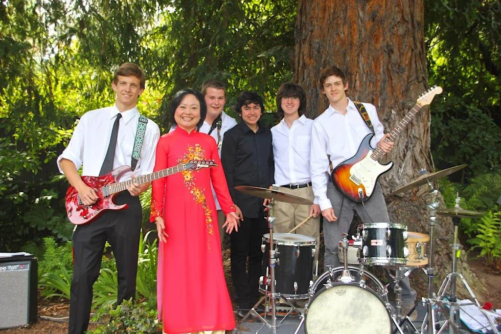 The Jazz Band with the amazing Mrs. Kim Phuc