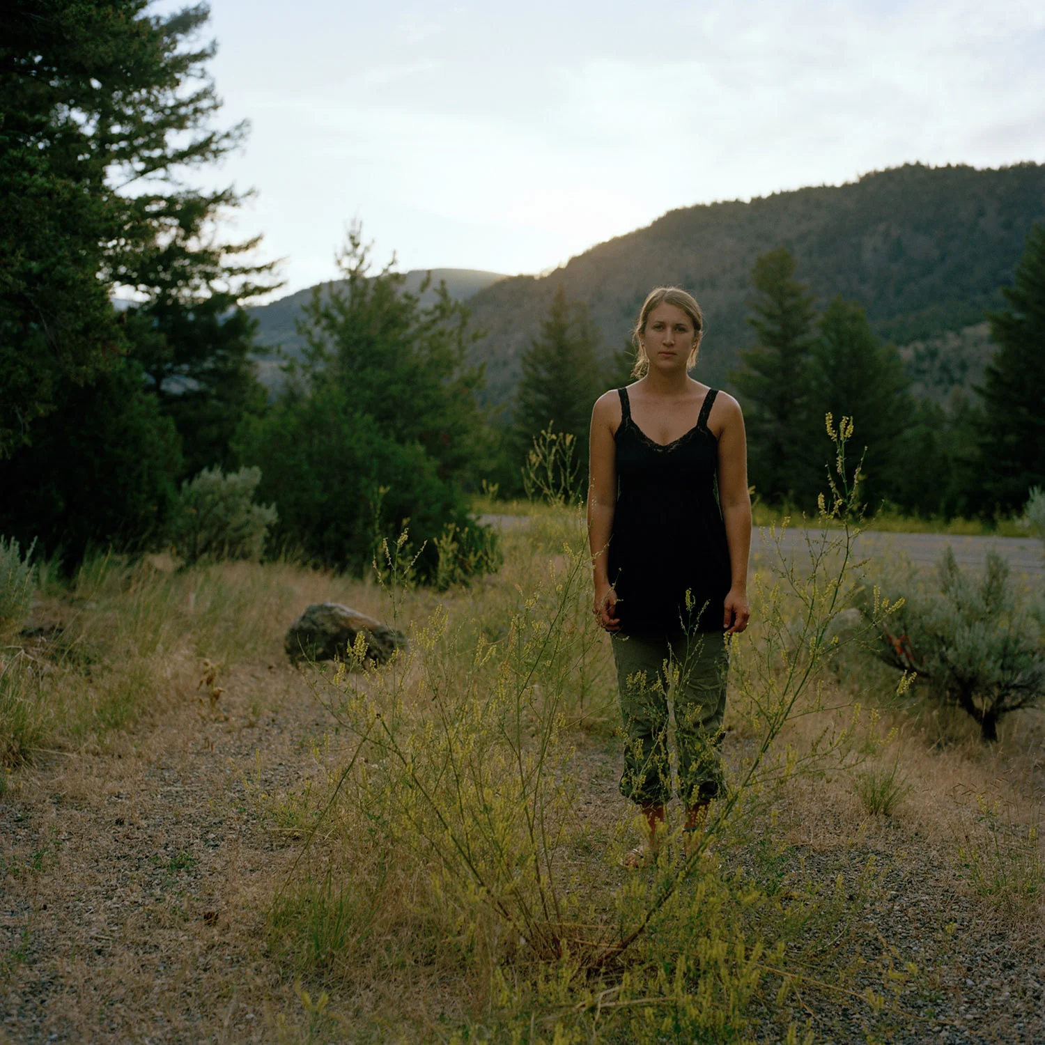 CARLY AT YANKEE JIM CANYON CAMPGROUND MONTANA, 2009