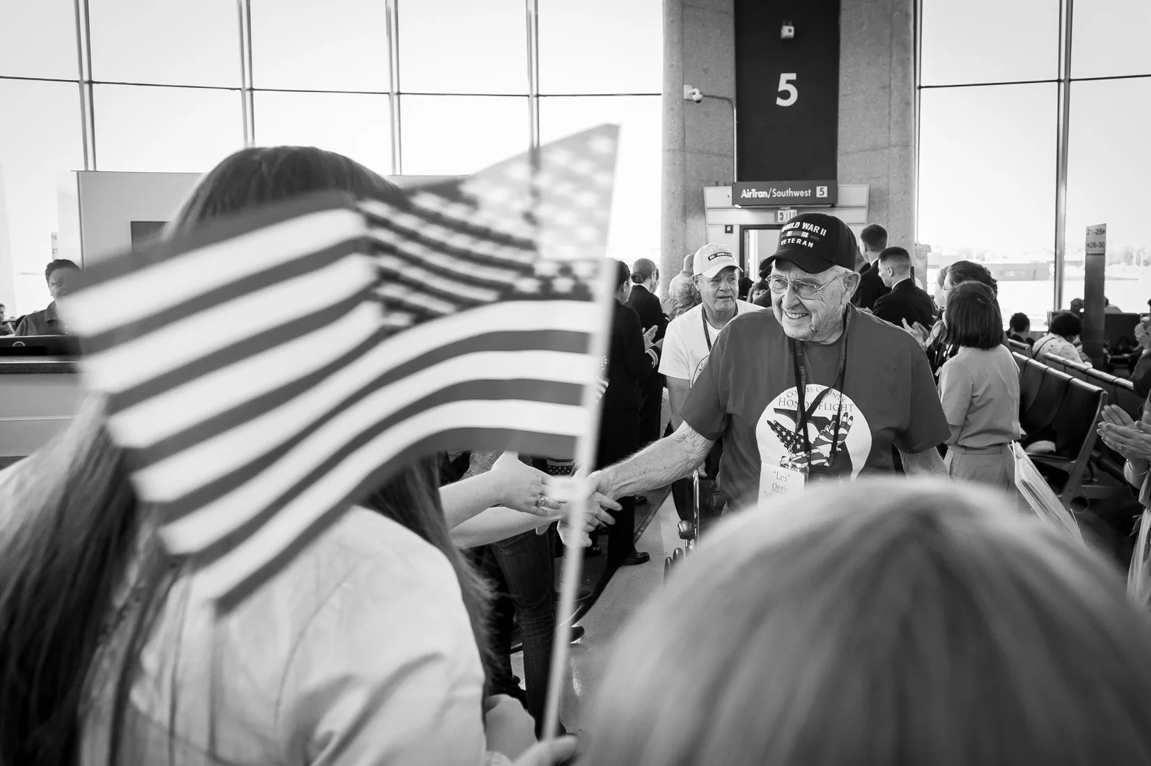 Honor Flight, World War II Veterans Travel to Washington DC