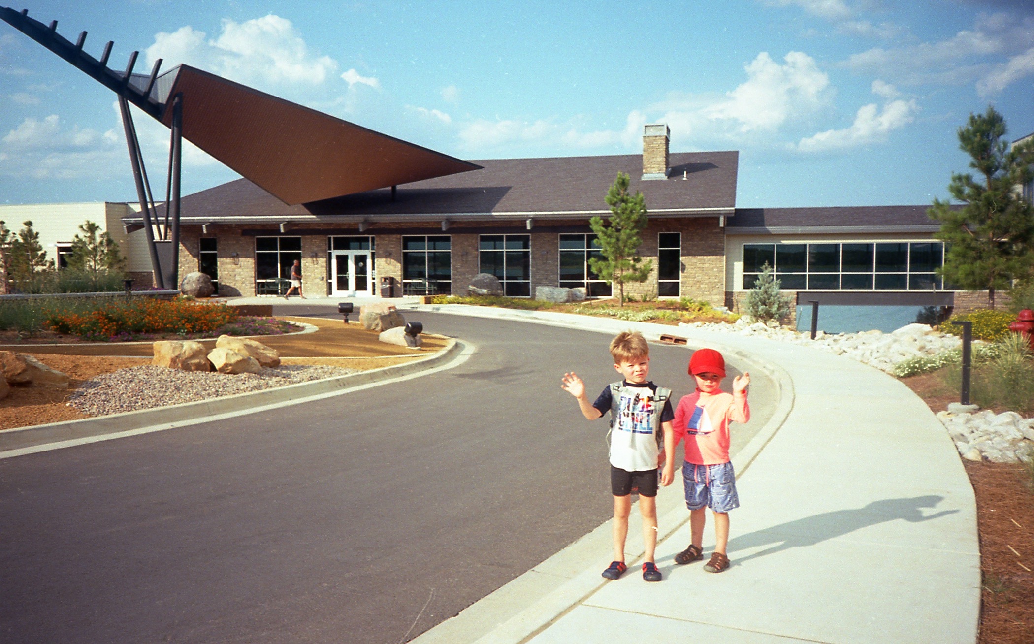 Front of the Lodge