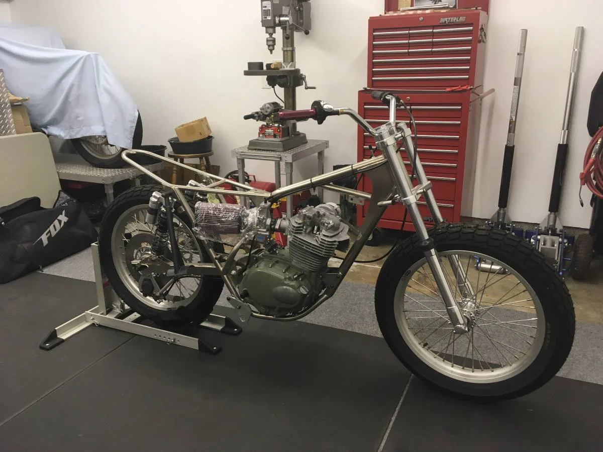 Flattracker Champion Framed 1975 Honda Xl350 5500 Select Moto